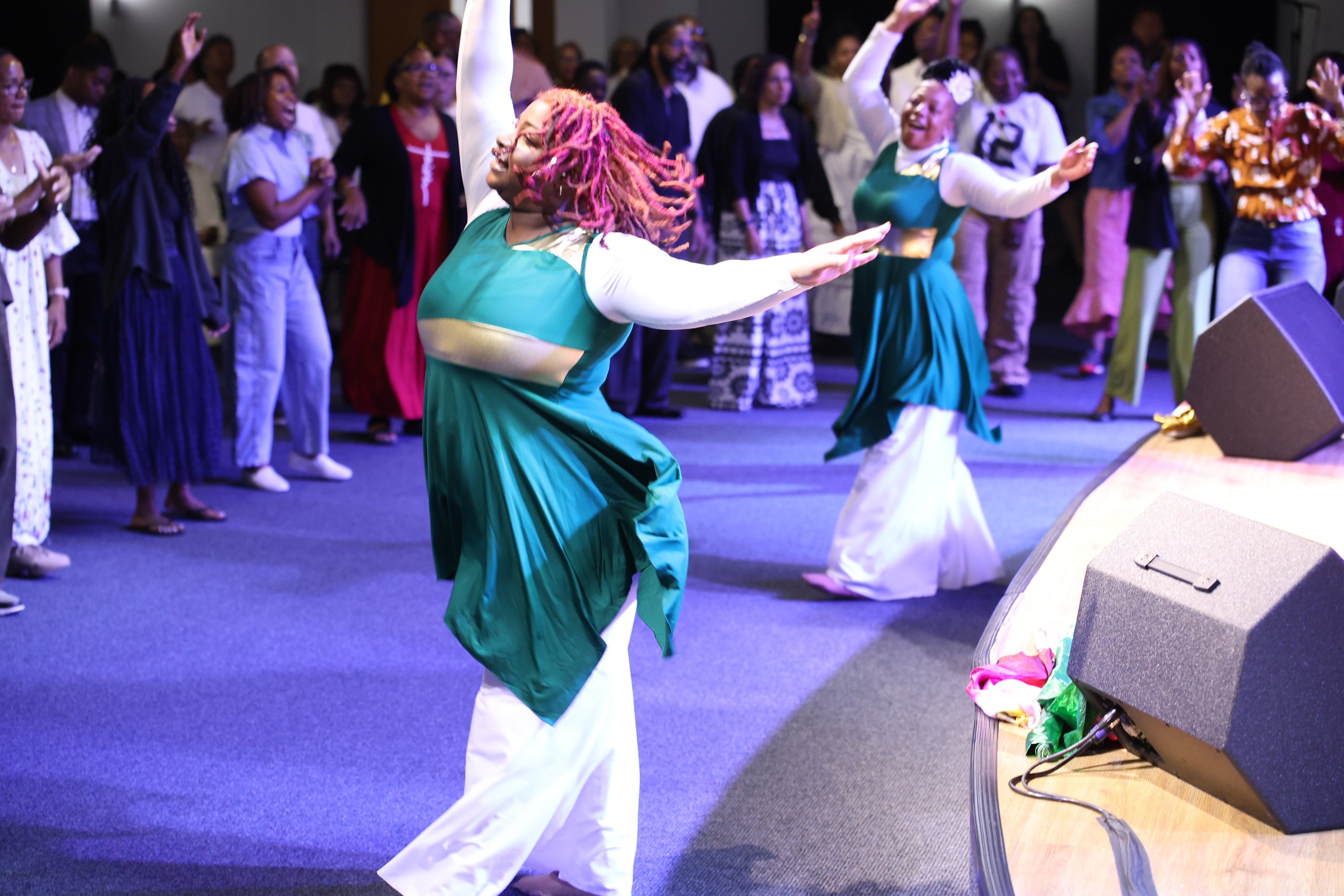 Embassy community in worship