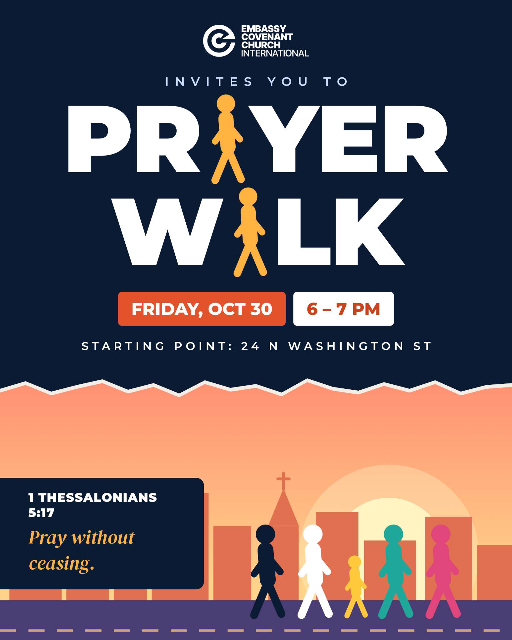 Prayer Walk · Embassy Ann Arbor