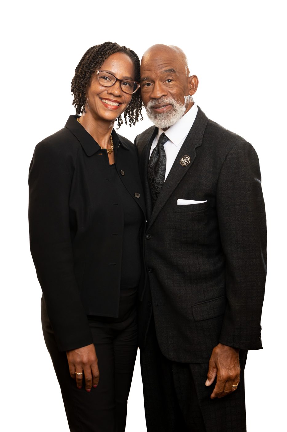 Portrait of Elders Claude & Nicole Shelton