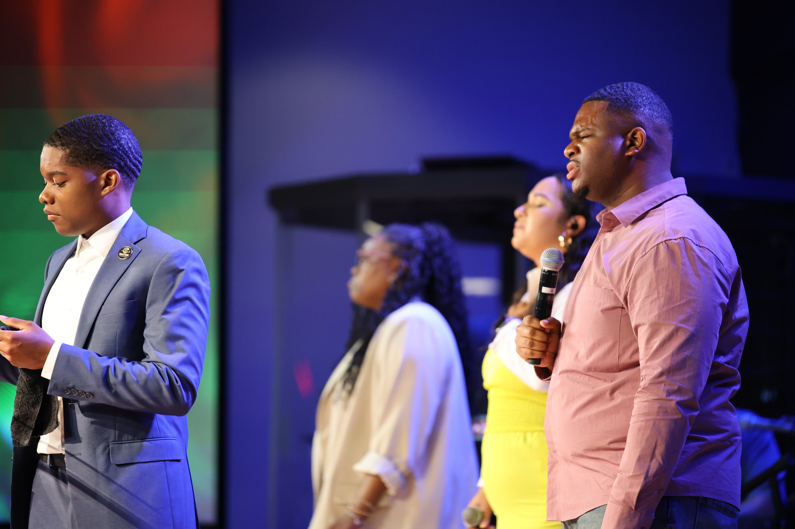 Bishop Hugh Daniel Smith teaching